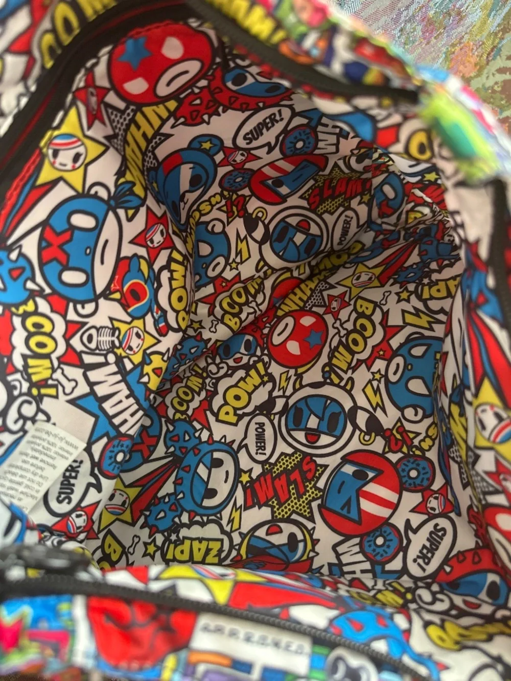 Tokidoki tote Ju Ju Be comic mint coin purse